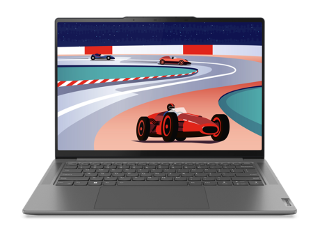 Ноутбук Lenovo Yoga Pro 7 14ARP8 14.5" 2.5K (2560x1600) IPS 350N, AMD Ryzen 5 7535HS, 16GB Soldered LPDDR5 6400, 512GB SSD M.2, Radeon 660M, WiFi6, BT, TPM2.0, FHD Cam, 73Wh, 100W USB-C Slim, DOS, 1.49kg,