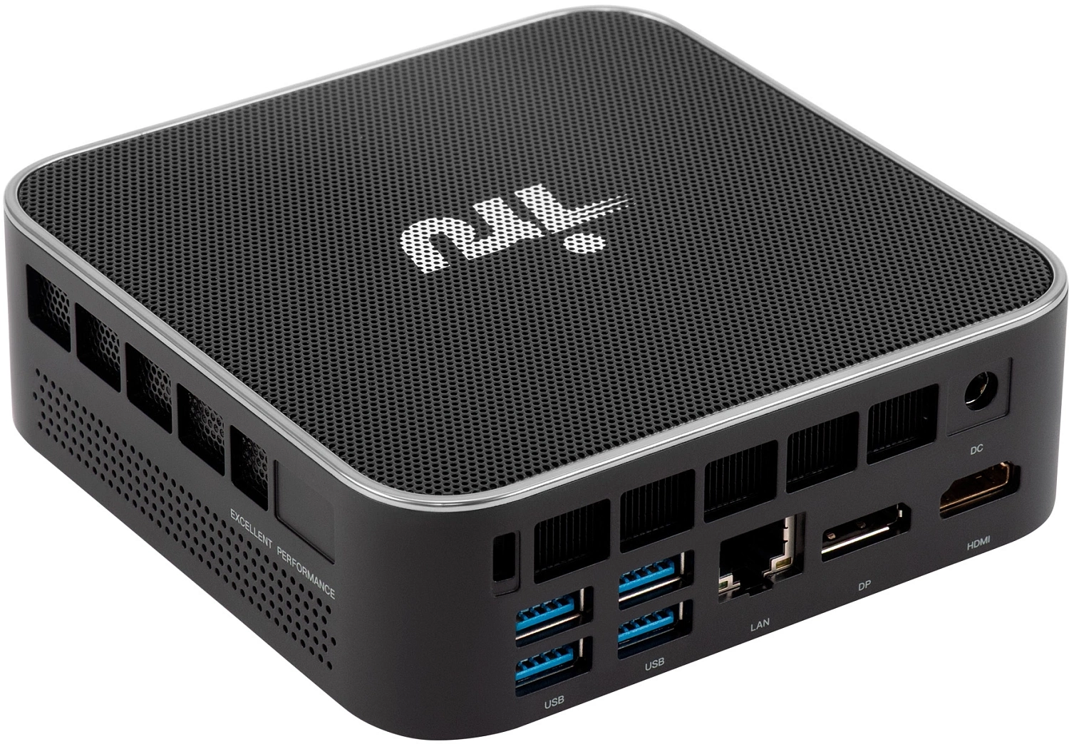 Неттоп IRU Tactio 525 Ryzen 5 6600H (3.3) 16Gb SSD512Gb 660M без ОС GbitEth WiFi BT черный (2099145)