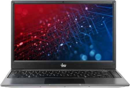 Ноутбук IRU Калибр 14TLH Core i5 1135G7 8Gb SSD512Gb Intel Iris Xe graphics 14.1" IPS FHD (1920x1080) Free DOS grey WiFi BT Cam 4500mAh (1970733)