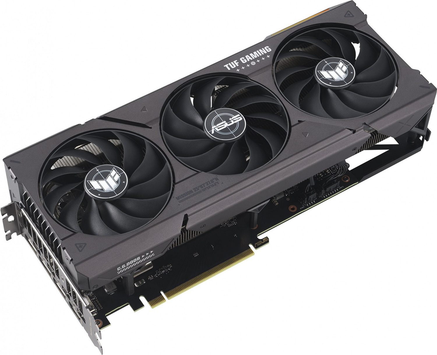 Видеокарта Asus PCI-E 4.0 TUF-RTX4060TI-O8G-GAMING NVIDIA GeForce RTX 4060TI 8192Mb 128 GDDR6 2520/18000 HDMIx1 DPx3 HDCP Ret