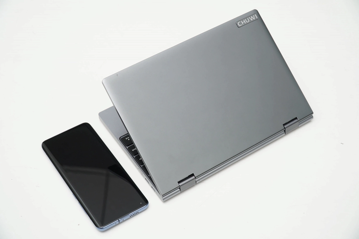 Ноутбук Chuwi MiniBook X N100 12Gb SSD512Gb Intel UHD Graphics 10.51" IPS Touch WQXGA (1920x1200) Windows 11 Home grey WiFi BT Cam 3800mAh (1746362)