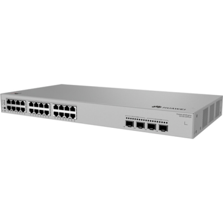 Коммутатор HUAWEI eKit S310S-24P4JX (L2+, 24*10/100/1000BASE-T ports (400 W PoE+), 2*10GE SFP+ ports, 2*2.5GE SFP ports, built-in AC power)