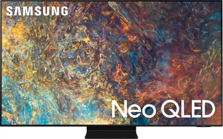 Телевизор QLED Samsung 65" QE65QN90AAUXRU Series 9 черный 4K Ultra HD 120Hz DVB-T2 DVB-C DVB-S2 USB WiFi Smart TV (RUS)