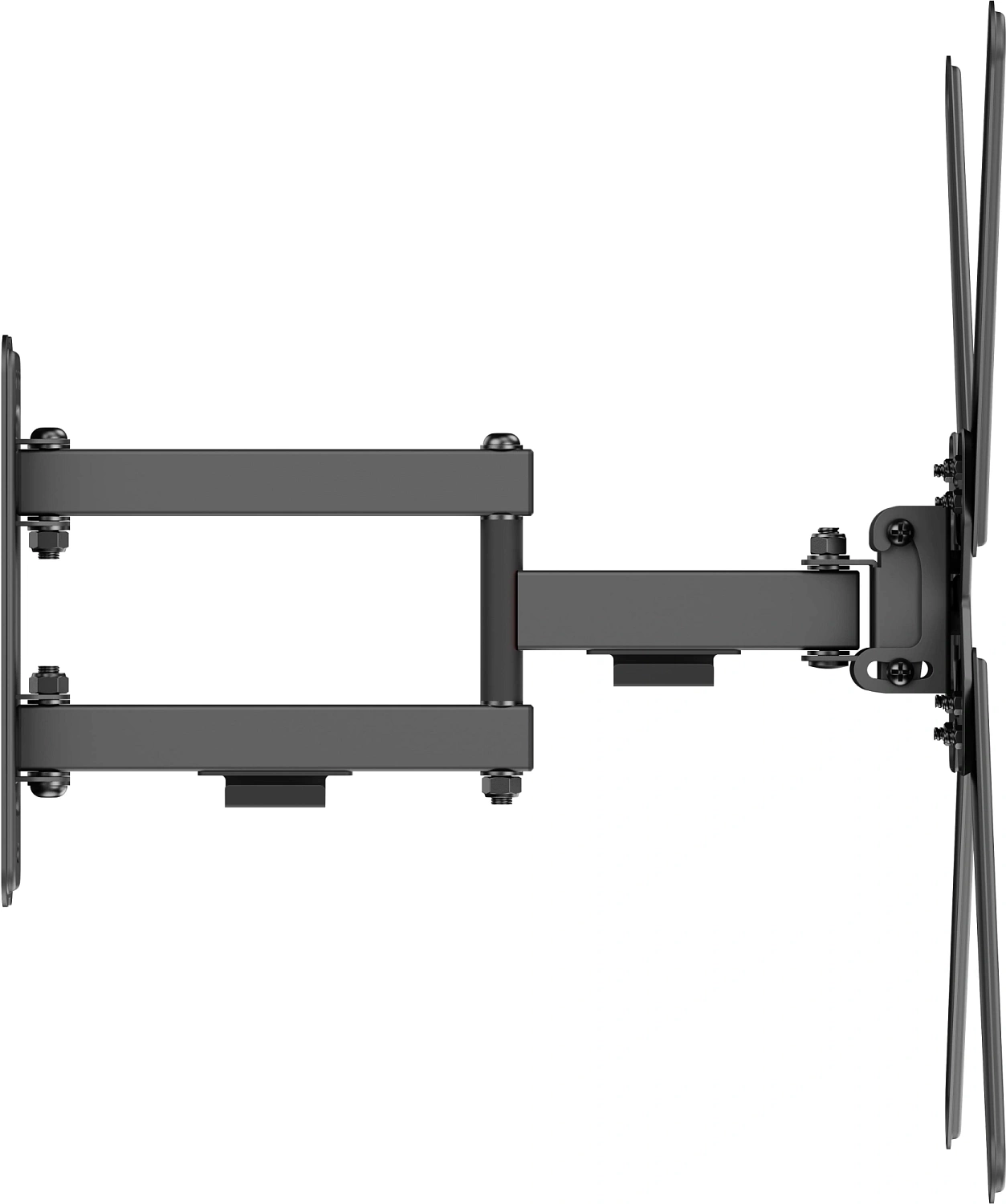 Кронштейн для телевизора Ultramounts UM958 черный 13"-43" макс.25кг настенный поворот и наклон