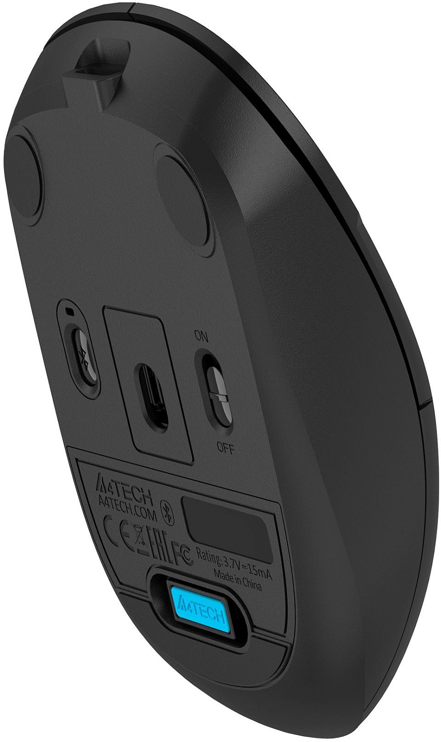 Мышь A4Tech Fstyler FG16CS Air черный оптическая (2000dpi) silent беспроводная USB для ноутбука (3but) Мышь A4Tech Fstyler FG16CS Air черный оптическая (2000dpi) silent беспроводная USB для ноутбука (3but)