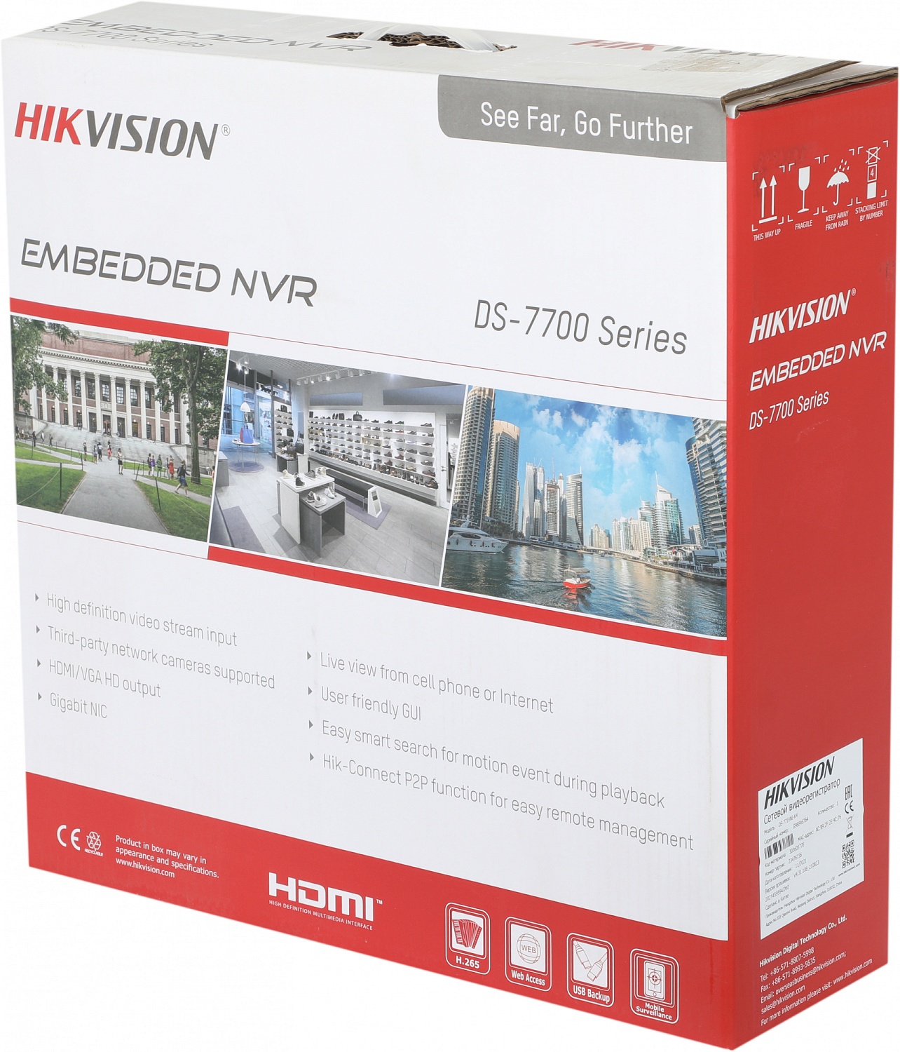 Видеорегистратор Hikvision DS-7716NI-K4