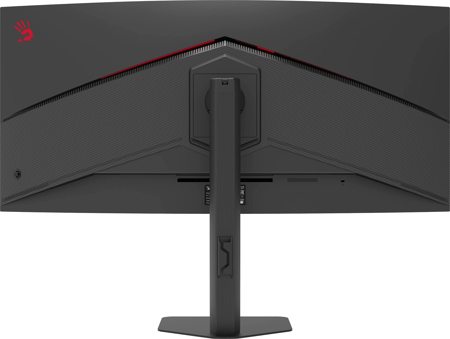 Монитор Bloody 39.7" MN2X Mini-LED черный VA LED 1ms 21:9 (Ultrawide) HDMI M/M матовая HAS Piv 400cd 178гр/178гр 5120x2160 180Hz G-Sync FreeSync DP 5K USB 11.1кг