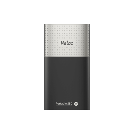 Ssd накопитель Netac Z9 2TB USB 3.2 Gen 2 Type-C External SSD, R/W up to 550MB/480MB/s,with USB-C to USB-A cable and USB-A to USB-C adapter 3Y wty