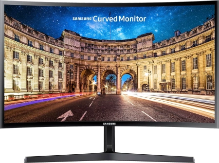 Монитор Samsung 23.5" C24F396FHI черный VA LED 16:9 HDMI матовая 250cd 178гр/178гр 1920x1080 60Hz VGA FHD 3.3кг