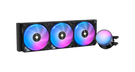 Система водяного охлаждения Ocypus Delta L36 BK ARGB V2, 360mm, ARGB Pump, 3x120mm ARGB fans, LGA115X/1200/1700/18XX, AM4/AM5