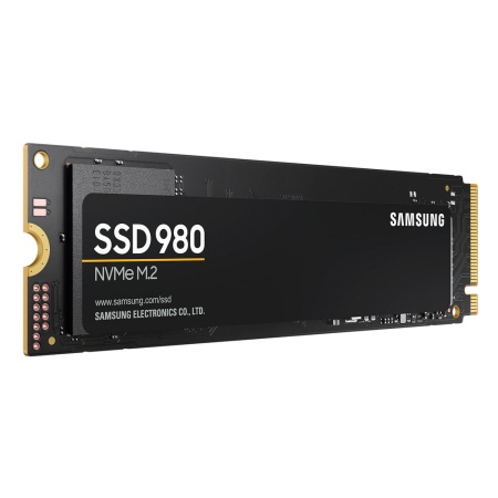 M.2 2280 1TB Samsung 980 Client SSD MZ-V8V1T0 PCIe Gen3x4 with NVMe, 3500/3000, IOPS 500/480K, MTBF MZ-V8V1T0 1.5M, 3D TLC, 600TBW, 0,33DWPD, RTL MZ-V8V1T0BQ (572210) {10}