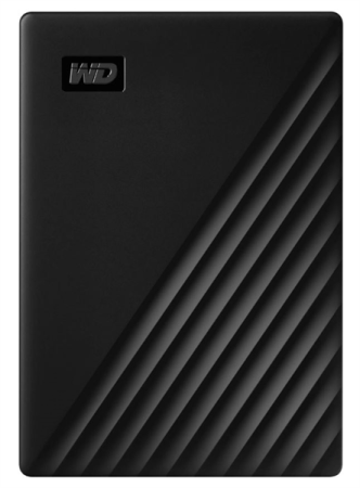 Жесткий диск Western Digital My Passport HDD EXT 1000Gb,  5400 rpm, USB 3.0, 2.5" Black WDBYVG0010BBK, 1 year