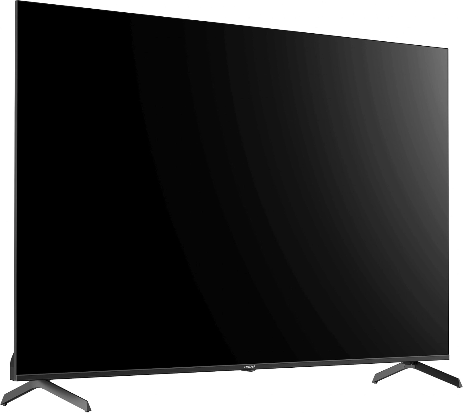 Телевизор QLED Digma 75" DM-LED75UQB31 Google TV Frameless Metal черный/черный 4K Ultra HD 60Hz MEMC DVB-T DVB-T2 DVB-C DVB-S DVB-S2 USB WiFi Smart TV