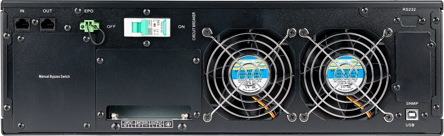 Источник бесперебойного питания Smartwatt SECURE 10kVA L 10000Вт 9000ВА черный