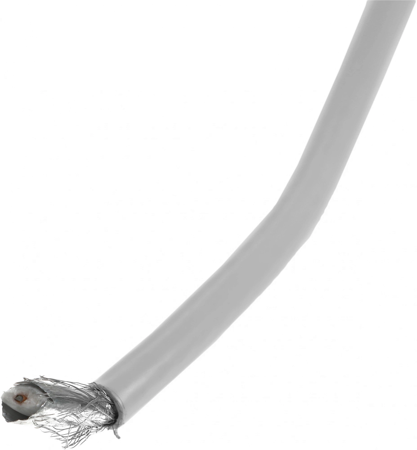 Кабель коаксиальный ITK CC1-R6F1-111-100-G RG-6 F/UTP общий экран 75Om PVC внутренний 100м белый