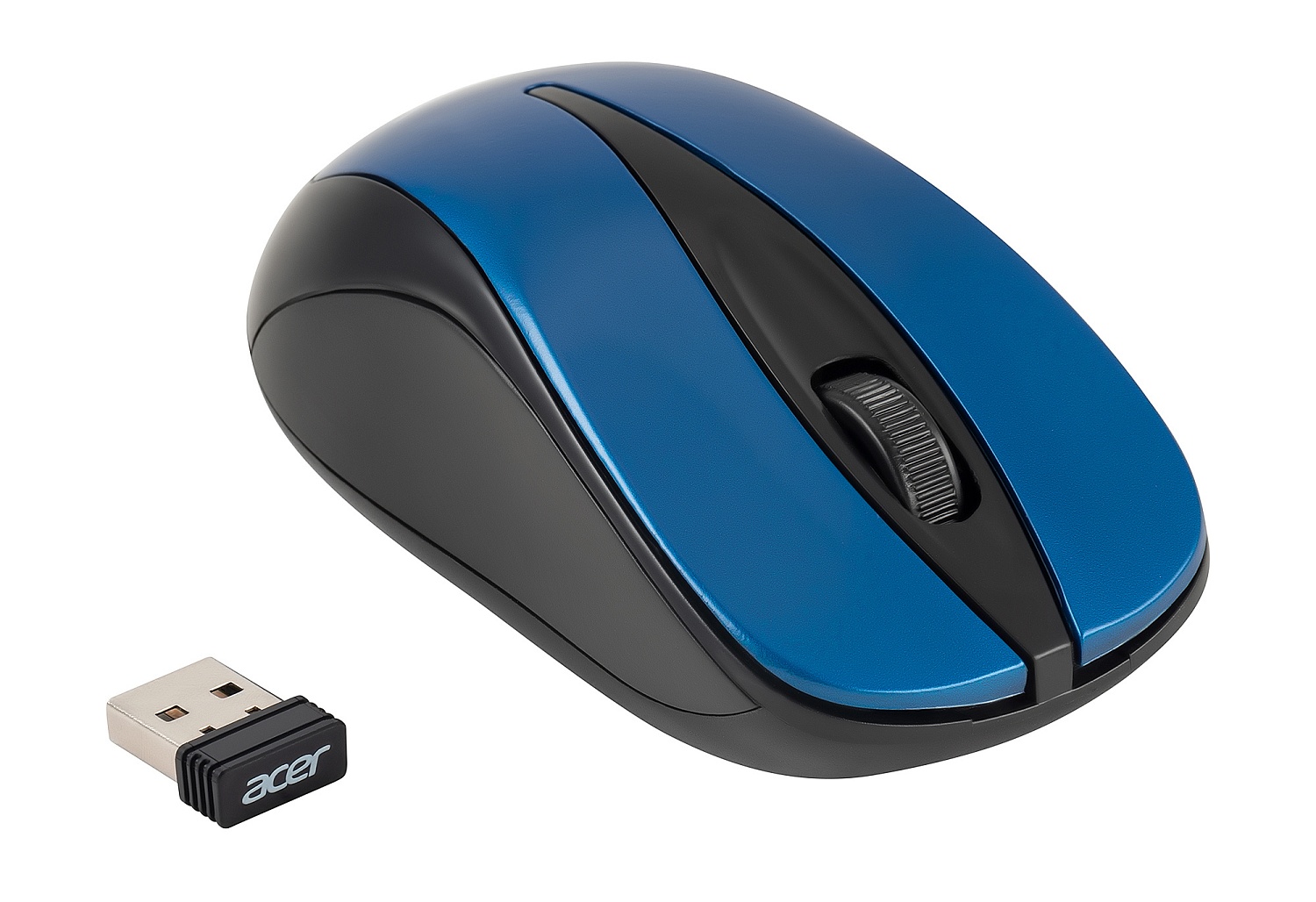 Мышь Acer OMR132 синий/черный оптическая (1000dpi) беспроводная USB для ноутбука (2but) Мышь Acer OMR132 синий/черный оптическая (1000dpi) беспроводная USB для ноутбука (2but)