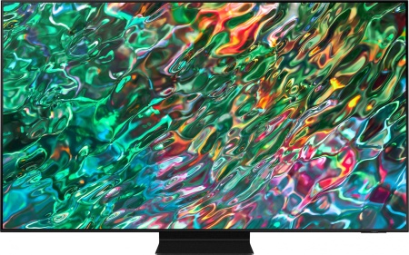 Телевизор QLED Samsung 75" QE75QN90BAUXCE Series 9 черный 4K Ultra HD 120Hz DVB-T DVB-T2 DVB-C DVB-S DVB-S2 USB WiFi Smart TV (RUS)