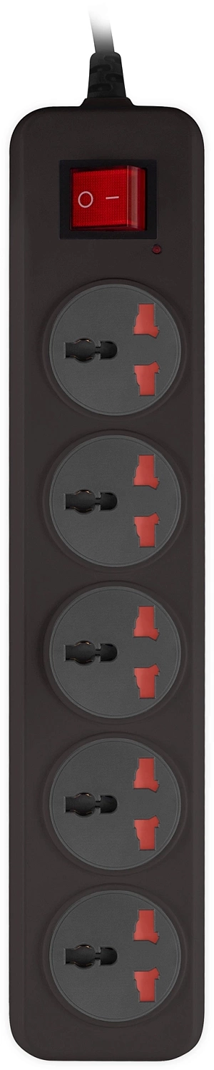 Сетевой фильтр Buro 500UNH-5-BG 5м (5 розеток) черный/серый (коробка) Сетевой фильтр Buro 500UNH-5-BG 5м (5 розеток) черный/серый (коробка)