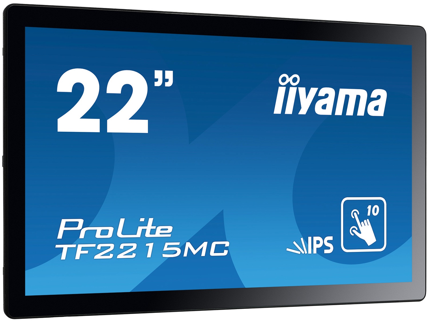 Монитор Iiyama 21.5" ProLite TF2215MC-B2 черный IPS LED 14ms 16:9 HDMI матовая 315cd 178гр/178гр 1920x1080 VGA DP FHD USB Touch 4.4кг