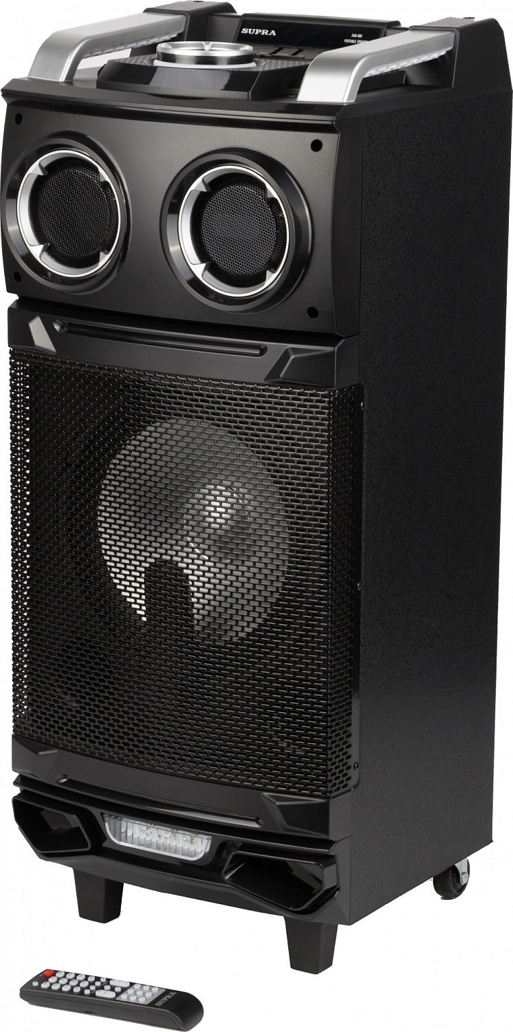 Минисистема Supra SMB-880 черный 140Вт FM USB BT SD