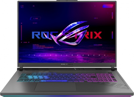 Ноутбук Asus ROG Strix G18 G814JI-N6157 Core i7 13650HX 16Gb SSD1Tb NVIDIA GeForce RTX4070 8Gb 18" IPS WQXGA (2560x1600) noOS grey WiFi BT Cam (90NR0D01-M00960)