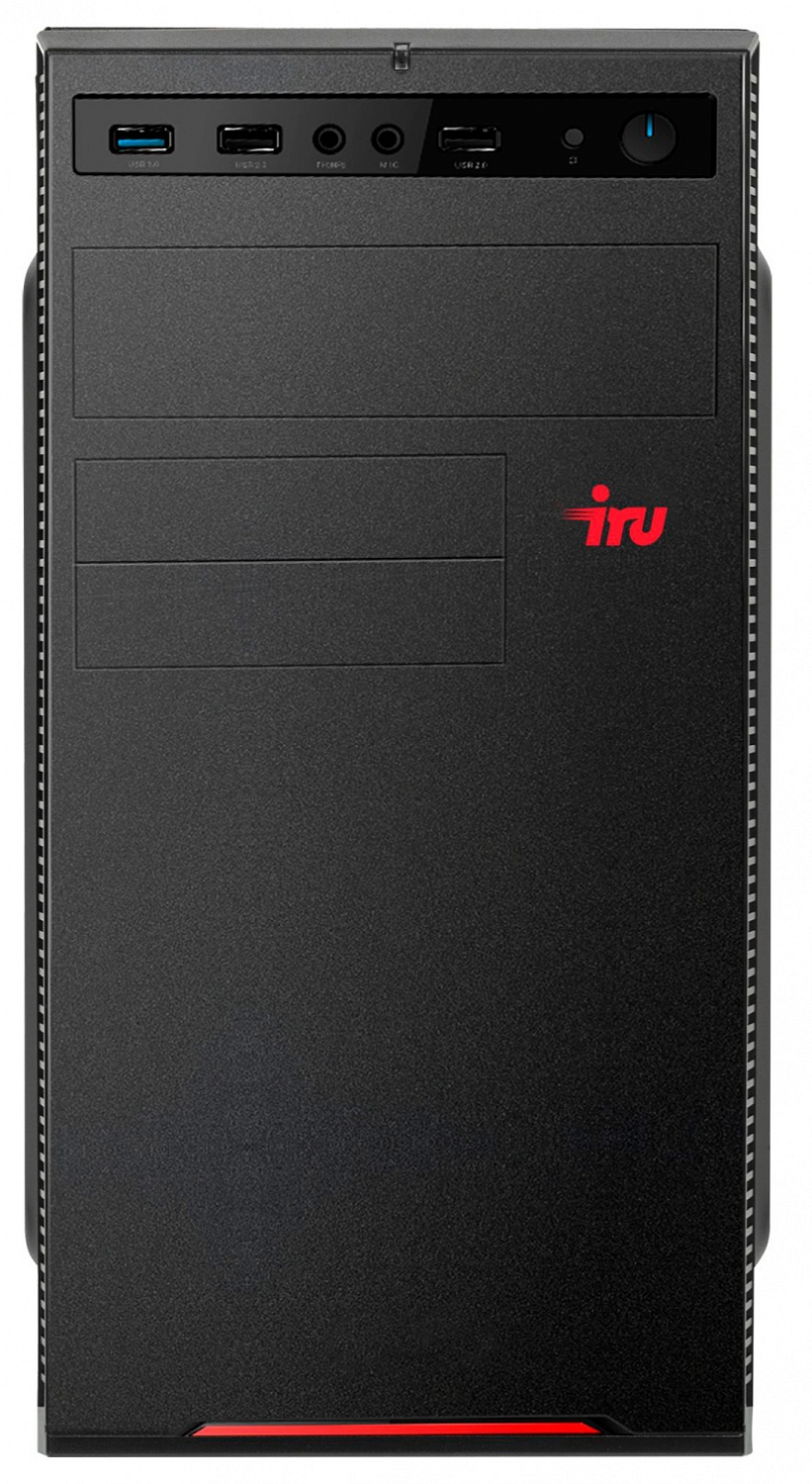 ПК IRU Home 310H5SE MT i3 10105 (3.7) 8Gb 1Tb 7.2k UHDG 630 Free DOS GbitEth 400W черный (1628053)