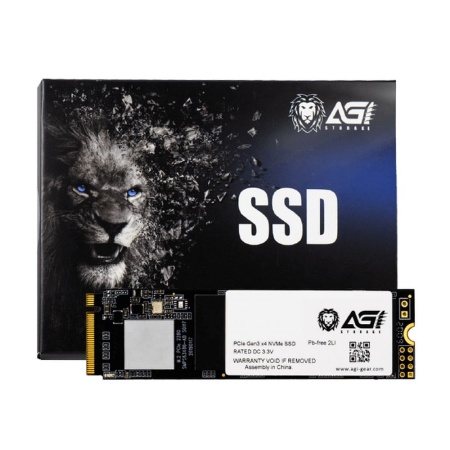 Твердотельный накопитель SSD AGI AI198 256GB M.2 2280 Client PCIe Gen3x4 with NVMe, 1936/1217, IOPS 92/241K, MTBF 1.6M, 3D TLC, 100TBW, 0,36DWPD, RTL{100} (610194)