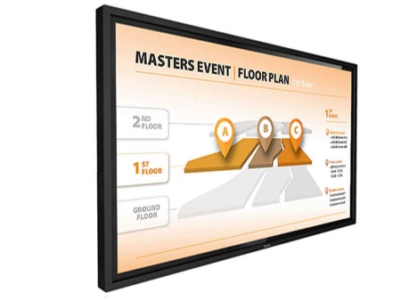 Интерактивная панель 32" 16:9 1920х1080(FHD) VA, TOUCH, 10-touch point, 60 Hz, 350 cd/m2, H178°/V178°, 4000:1, 1.07B, 6,5 ms, VGA, DVI, 2xHDMI, RJ-45, RS232C, MicroSD,  2xUSB Type A, USB Type B, Speakers, Android 8, 18/7, 3Y, Black