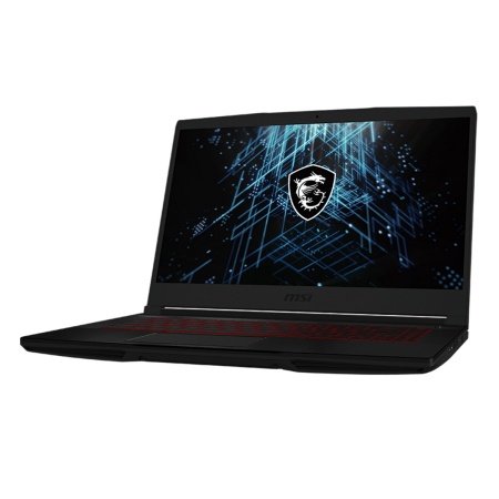 Ноутбук MSI GF63 Thin 11UC Core i5-11400H+HM570/8Gb/SSD512Gb/RTX 3050 4Gb/15.6"/144hz/IPS/FHD/noOS/black (9S7-16R612-1605)