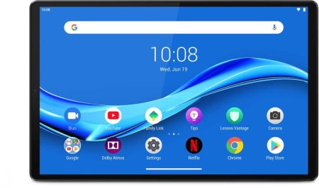 Планшет Lenovo Tab M10 Plus TB-X606X Helio P22T (2.3) 8C RAM4Gb ROM64Gb 10.3" IPS 1920x1200 3G 4G Android 9.0 серый 8Mpix 5Mpix BT GPS WiFi Touch microSD 256Gb 5000mAh