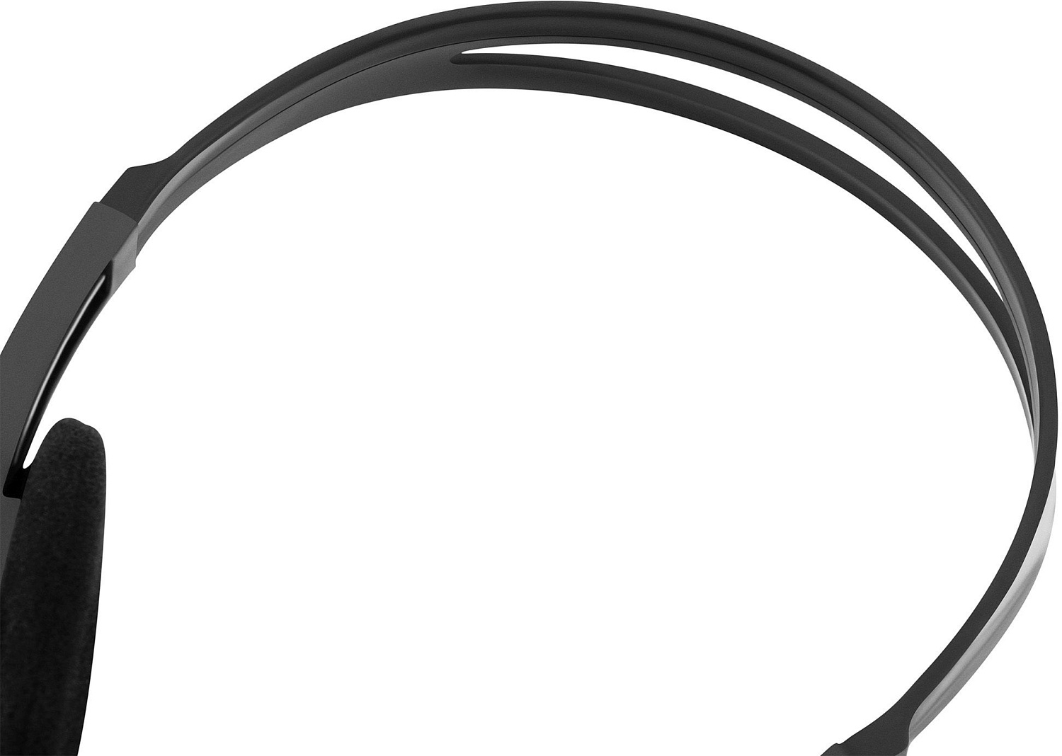 Наушники с микрофоном Оклик HS-M100 черный 1.8м накладные оголовье (1532004)