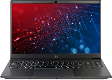 Ноутбук IRU 15EC5 Core i5 1135G7 8Gb SSD256Gb Intel Iris Xe 15.6" FHD (1920x1080) Free DOS black WiFi BT Cam 7200mAh (1894781)