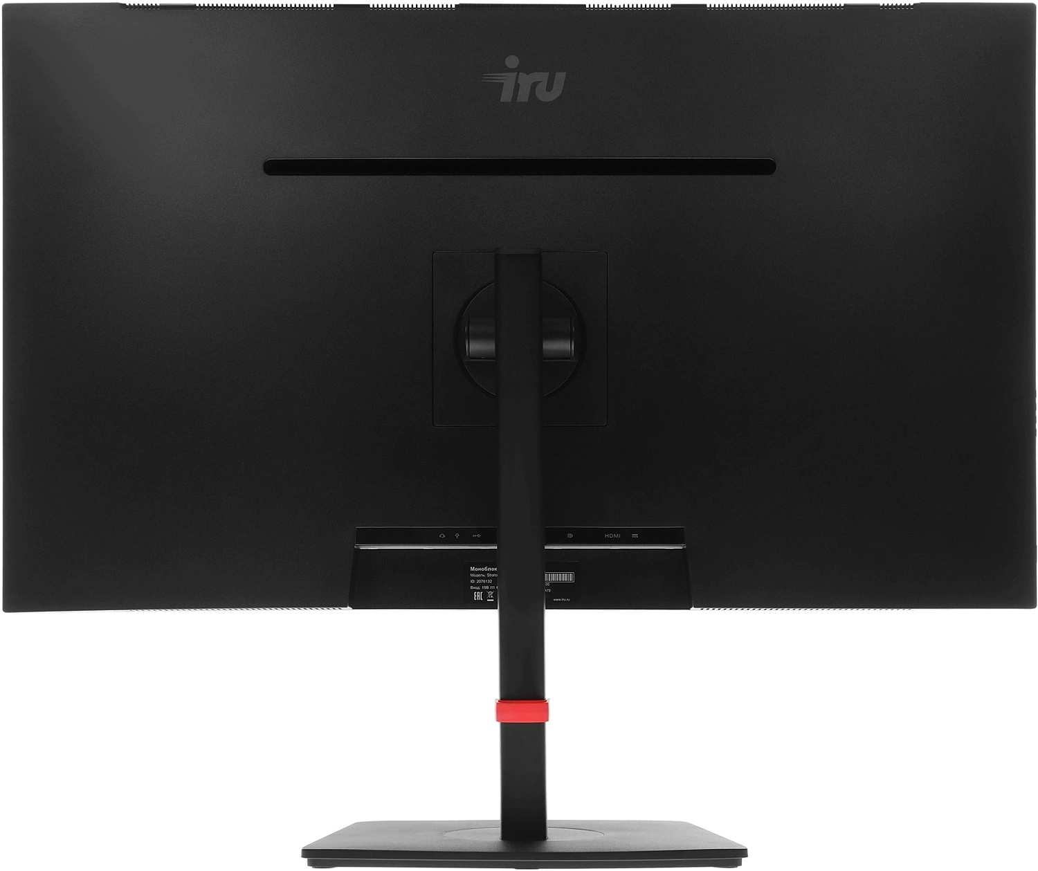 Моноблок IRU Strato 31.5" QHD i5 13420H (2.1) 16Gb SSD1Tb UHDG Windows 11 Pro 64 GbitEth WiFi BT 90W Cam черный 2560x1440