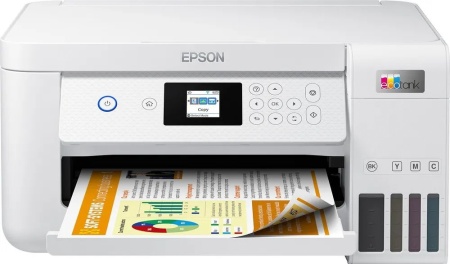 МФУ струйный Epson L4266 (C11CJ63516) A4 WiFi белый