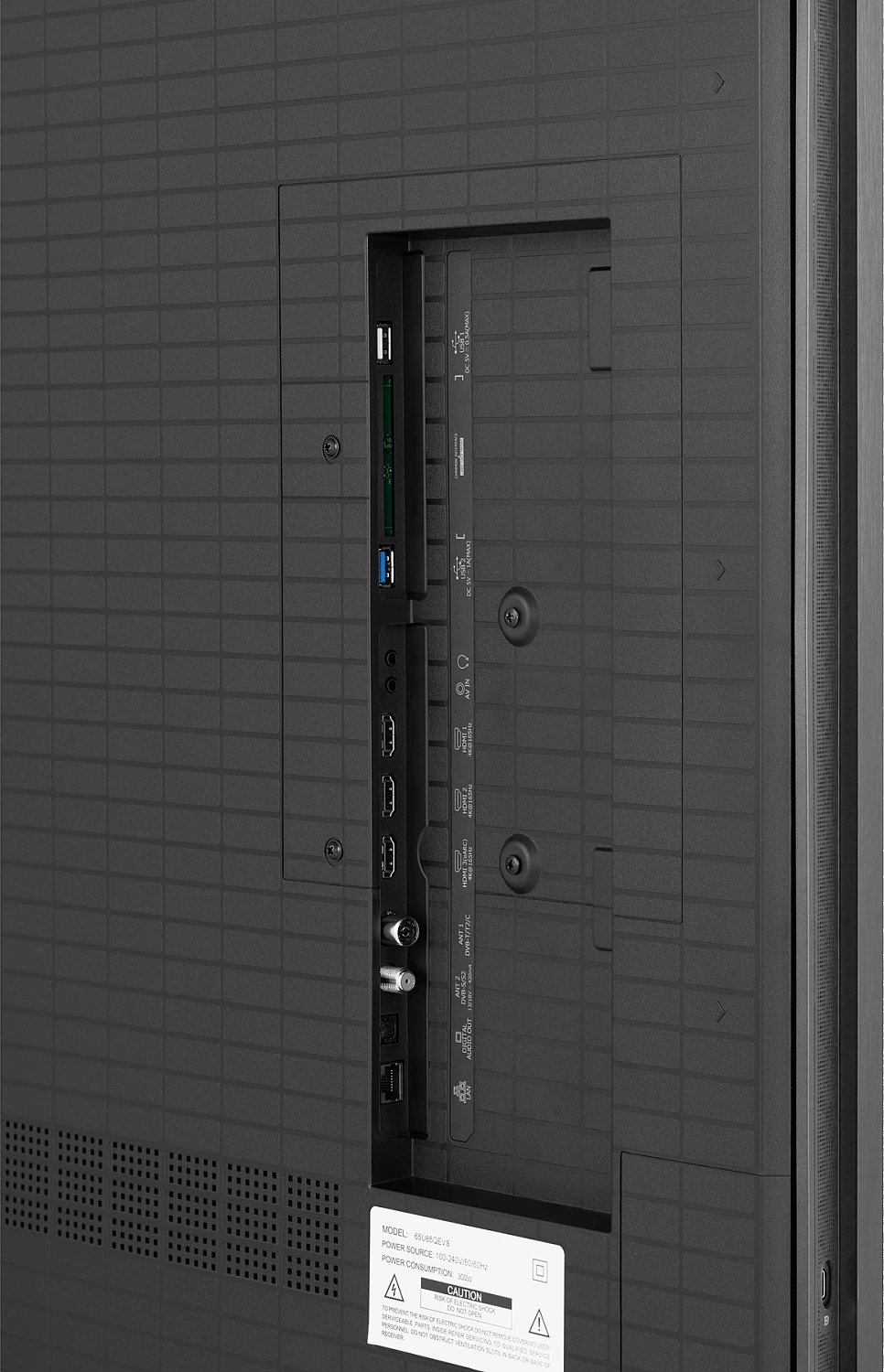 Телевизор LED Hisense 55" 55U8Q темно-серый 4K Ultra HD 120Hz DVB-T DVB-T2 DVB-C DVB-S DVB-S2 USB WiFi Smart TV