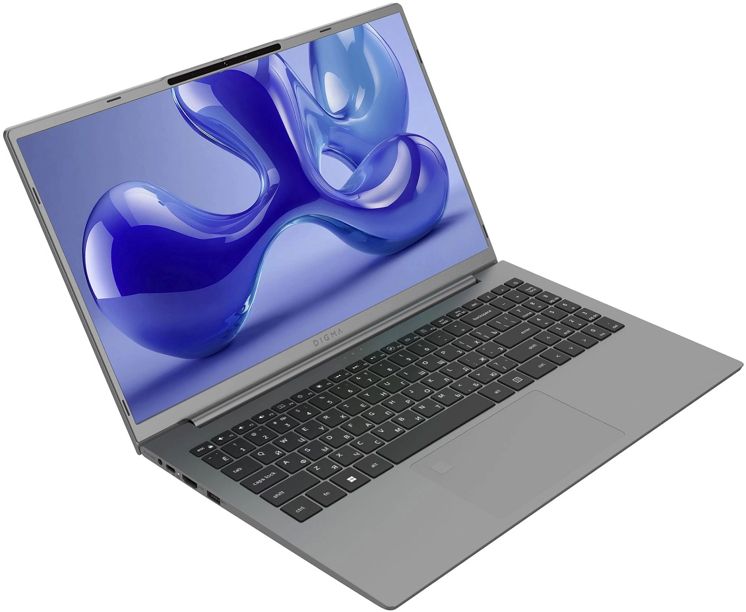 Ноутбук Digma Ascend Core i5 1235U 16Gb SSD512Gb Intel UHD Graphics 15.6" IPS FHD (1920x1080) Windows 11 Home grey WiFi BT Cam 4500mAh (DN15P5-ADXW07)