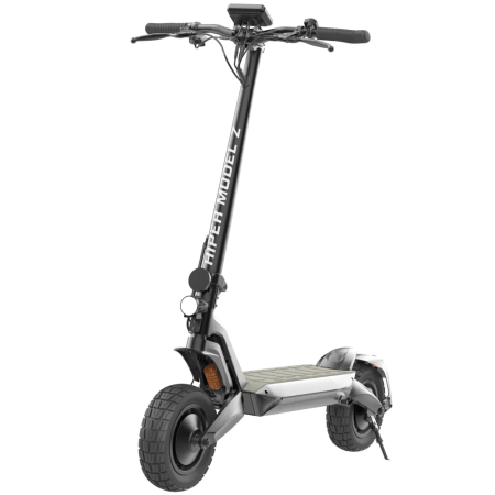 Электросамокат HIPER Model Z Black, колеса 10” шины надувные шины, 500 Вт мотор, батарея 7,5Ач(36В,270Втч), до 32кмч, съемная батарея, черный