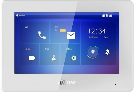 Видеодомофон Dahua DHI-VTH5421HB-W белый