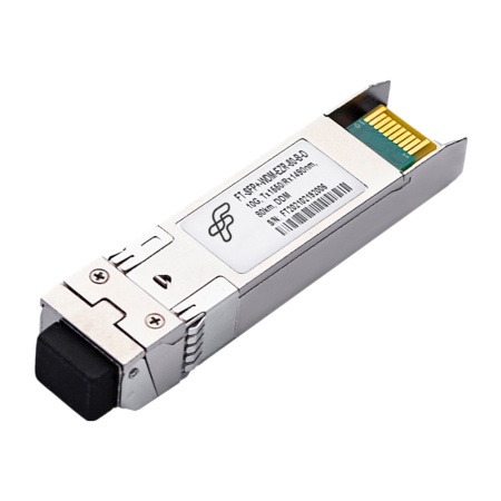 FT-SFP+-WDM-EZR-80-B-D (55/49) Трансивер 10G, SFP+, SMF 80km, 1550 нм Cooled EML-лазер и 1490 нм APD-приемник, Работает в паре с FT-SFP+-WDM-EZR-80-A-D (49/55), Сделано в России (Реестр Минпромторга), (прошивка Cisco), OEM