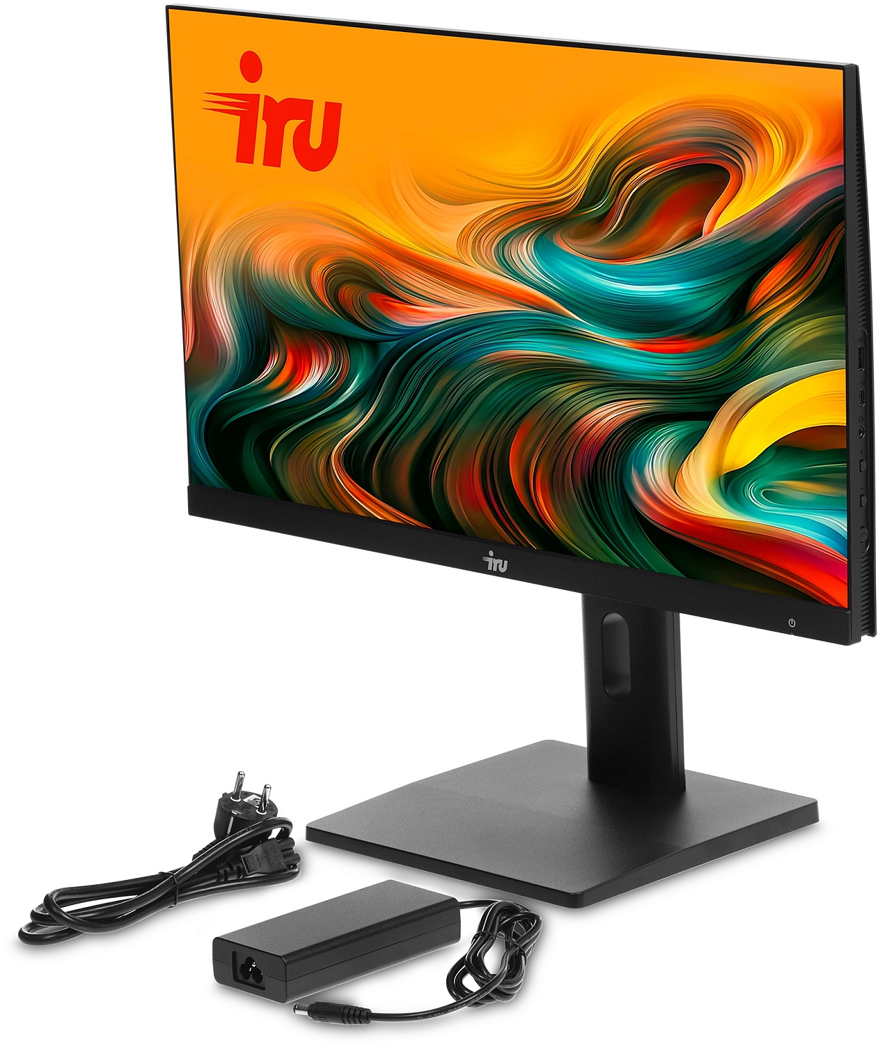 Моноблок IRU Tactio 23IP 23.8" Full HD i3 14100 (3.5) 16Gb SSD480Gb UHDG 730 Windows 11 Pro 64 WiFi BT 120W Cam черный 1920x1080 (RUS)