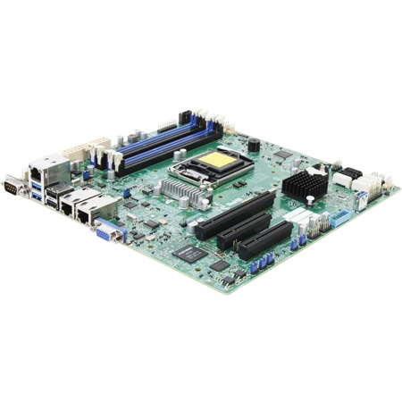 MBD-X10SLM+-F-B, OEM mATX (uATX) Intel C224 LGA 1150 4xSATA3 2xSATA2 6xUSB 2.0 4xUSB 3.0Type A VGA 1xPCI-E3.0x8 1xPCI-E2.0x4