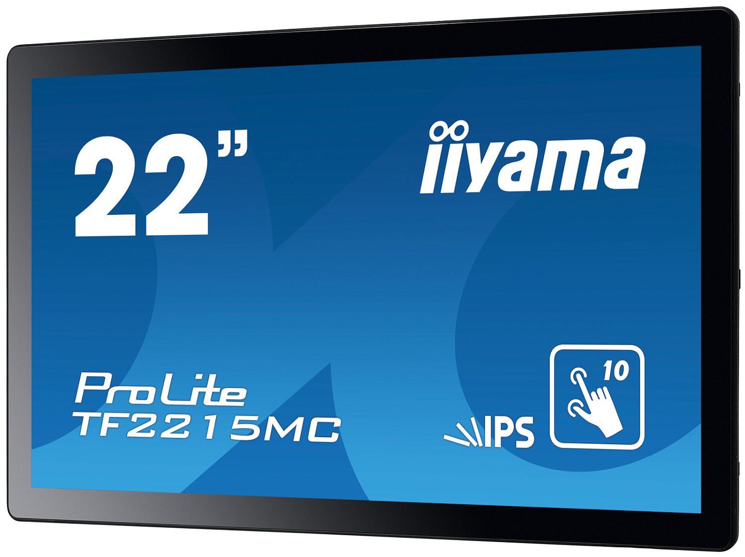 Монитор Iiyama 21.5" ProLite TF2215MC-B2 черный IPS LED 14ms 16:9 HDMI матовая 315cd 178гр/178гр 1920x1080 VGA DP FHD USB Touch 4.4кг