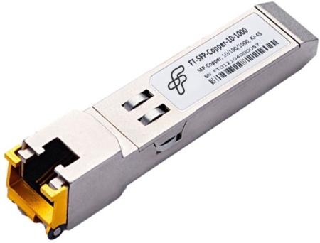 Трансивер Future Technologies FT-SFP-COPPER-10-1000 RJ-45 SFP 1Гбит/с (FT-SFP-COPPER-10-1000)