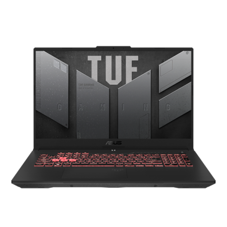 Ноутбук ASUS TUF Gaming A17 FA707RE-HX027 AMD 7 6800H/8Gb/512GB SSD/17.3"FHD IPS 144Hz (1920x1080)AG/ GeForce RTX 3050Ti 4Gb/WiFi/BT/Cam/Illum RGB KB/No OS/2.6Kg//RU_EN_Keyboard