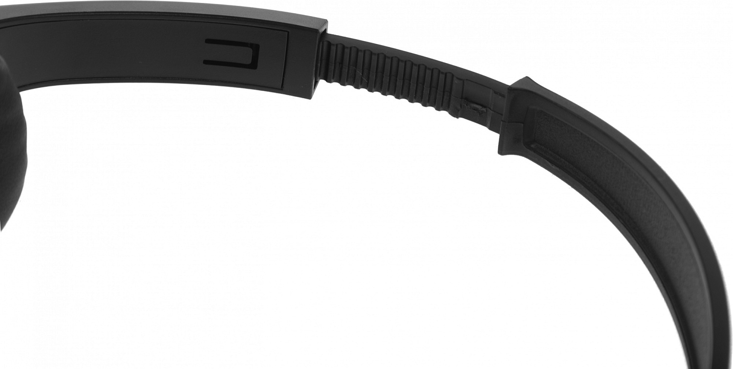 Наушники с микрофоном A4Tech HS-8i черный 1.8м накладные оголовье