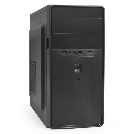 Корпус Minitower ExeGate BA-309-AA450 (mATX, БП AA450 с вент. 8см, 2*USB, HD аудио, черный) (124059)