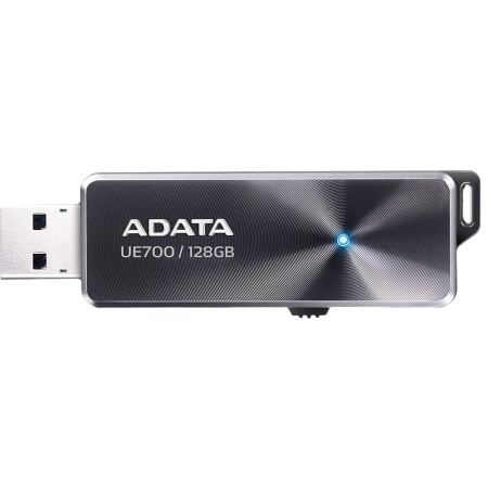 128GB ADATA UE700Pro USB Flash USB 3.2 Gen 1, 220/135, Black, RTL (469564)