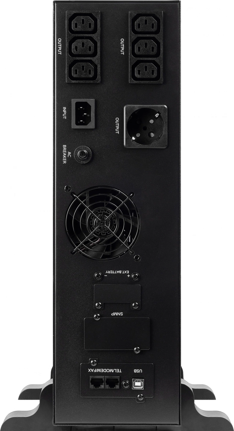 Источник бесперебойного питания Smartwatt Data 3kVA 2400Вт 3000ВА черный