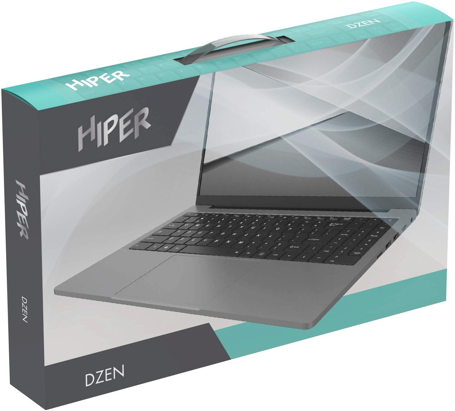 Ноутбук Hiper Dzen H1569O582DMP Core i5 1135G7 8Gb SSD256Gb Intel Iris Xe graphics 15.6" IPS FHD (1920x1080) Free DOS 64 grey WiFi BT Cam 5700mAh