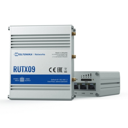 RUTX9 (RUTX09) 4G (LTE) cat6 / 3G . 2x SIM / W-Fi / 4x RJ-45 / USB 2.0 / GPS/GNSS